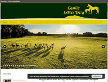 Tablet Screenshot of gestuet.de